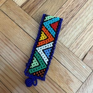 Rainbow beaded bracelet